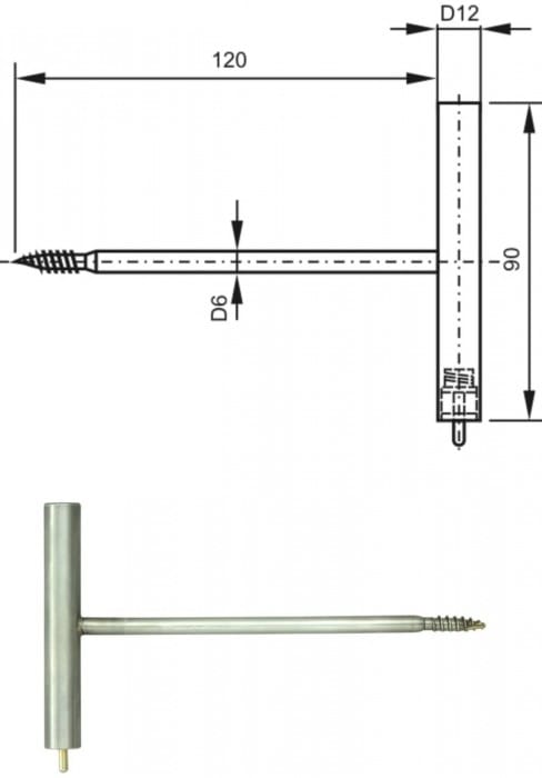 Speciální potravinářská sonda 2071-80/0 Speciální potravinářská sonda 2071-80/0