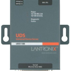 Převodník pro měřící ústředny, RS232/485/422 na 10/100Base-TX