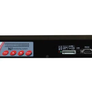 Měřicí a záznamová ústředna s alarmy pro rack 19"