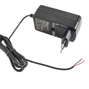 Síťový adaptér stabilizovaný 24V/1A, spínaný, s drátovými vývody, EU