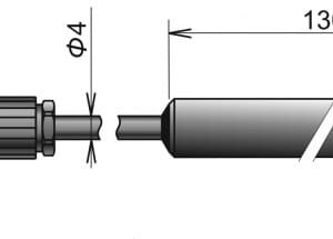 Ultra tenká sonda teploty a relativní vlhkosti s digitálním výstupem, kabel 5 m