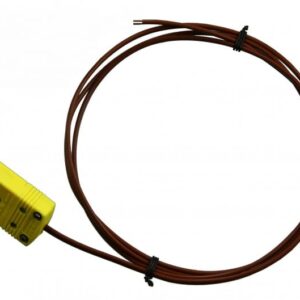 Kompenzační vedení k termočlánku "K" se zásuvkou a volnými vodiči, 15 metrů