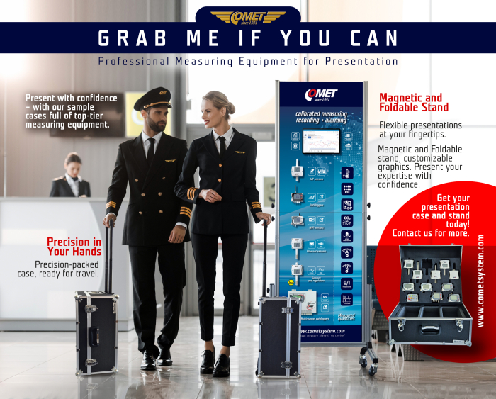 Prezentační kufr na vzorky COMET Prezentační kufr na vzorky COMET