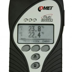 Multilogger - teploměr-vlhkoměr se 2 vstupy MiniDIN a 2 termočlánkovými vstupy