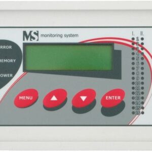 Terminál s displejem pro měřící ústředny