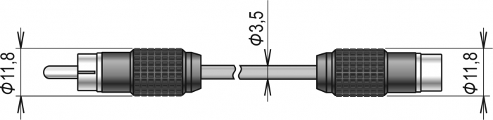 Kabel prodlužovací k sondě DSRH/C Kabel prodlužovací k sondě DSRH/C
