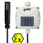 Jiskrově bezpečný snímač teploty a vlhkosti s výstupem 4-20mA