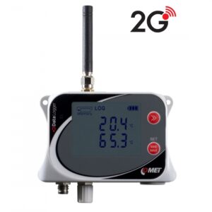 IoT bezdrátový datalogger teploty pro 2 externí čidla teploty, s vestavěným 2G modemem