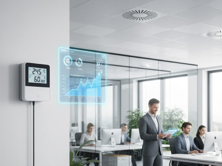 Chytré budovy, zdravé klima: Role senzorů COMET v automatizaci budov (HVAC)