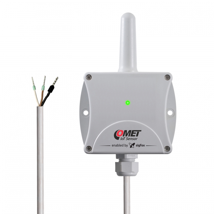 IoT bezdrátový teploměr s vestavěným čidlem teploty a vstupem pro čítání impulsů IoT bezdrátový teploměr s vestavěným čidlem teploty a vstupem pro čítání impulsů