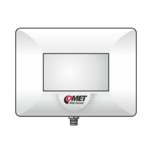 Snímač pro jednu digitální sondu teploty a vlhkosti nebo CO2, s interním čidlem barometrického tlaku, výstup na Ethernet a PoE napájení